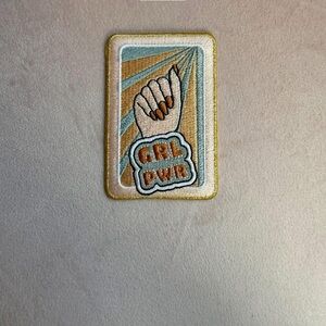 GRL PWR Embroidered Patch